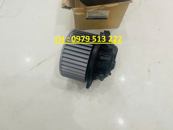 mo-to-quat-dan-lanh-santafe-2019 quạt dàn lạnh hyundai santafe 2020